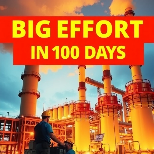 济南裕兴化工舞活大龙头大干一百天